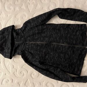 Black lululemon Camouflage Hoodie